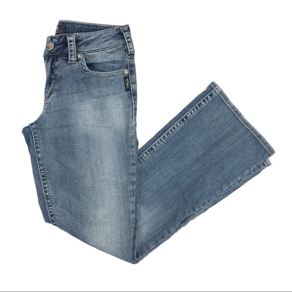 Silver Jeans Denim - Silver Suki mid rise bootcut jeans - size 28